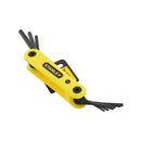 Stanley 69-259 Hex Key Set Folding Imperial 9 Pcs, 5/64″ - 1/4″