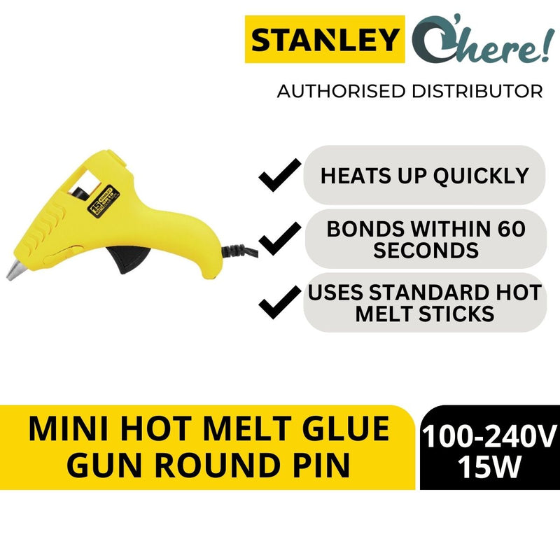 Stanley Hot Melt Glue Gun 15 Watt