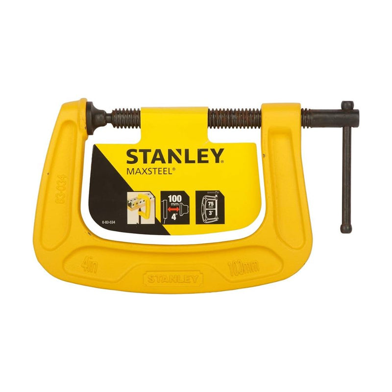Stanley C-Clamp Max Steel 2"/4"