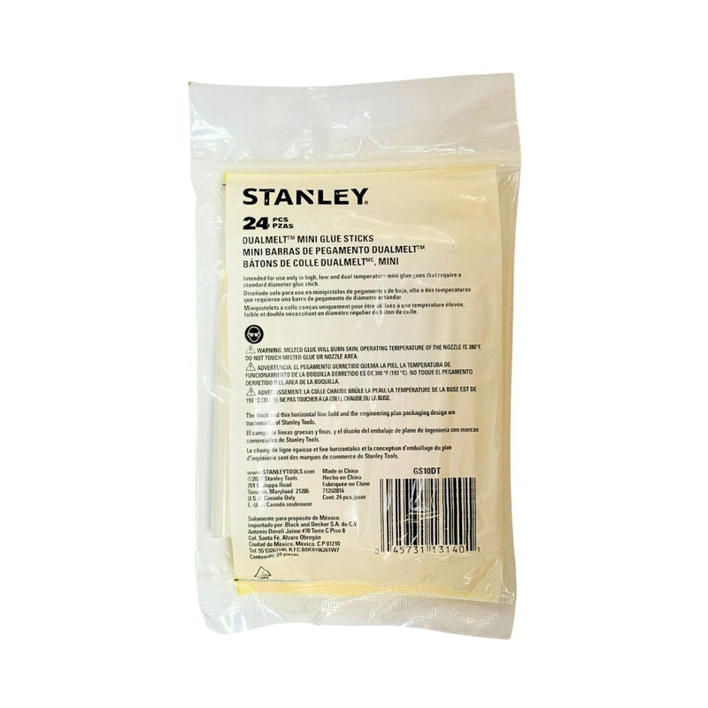 Stanley Dual Melt Mini Glue Sticks 24 Pcs/Pack