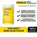 Stanley Dual Melt Mini Glue Sticks 24 Pcs/Pack