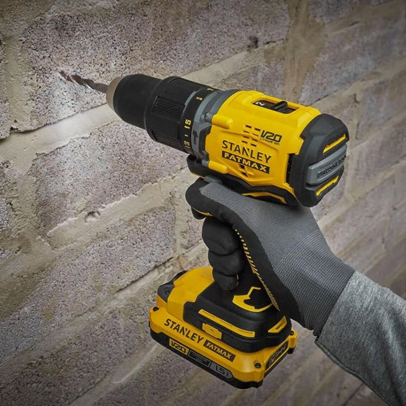 Stanley 20V 13mm Brushless Cordless Hammer Drill SBD715D2K-B1