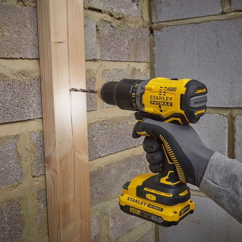 Stanley 20V 13mm Brushless Cordless Hammer Drill SBD715D2K-B1