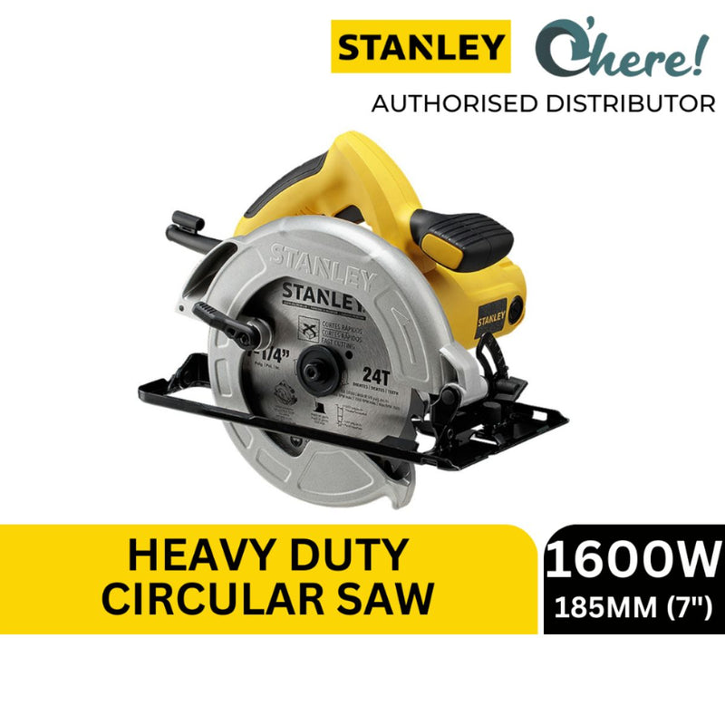 Stanley Circular Saw 185mm/7" 1600W SC16-XD