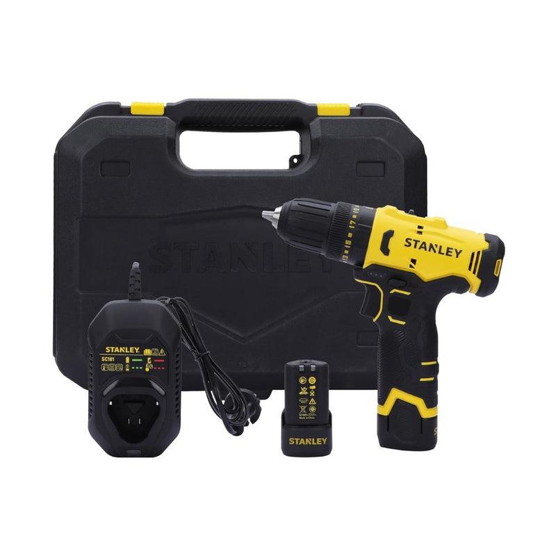 Stanley 12V Cordless Drill Driver SCD10D2K-B1