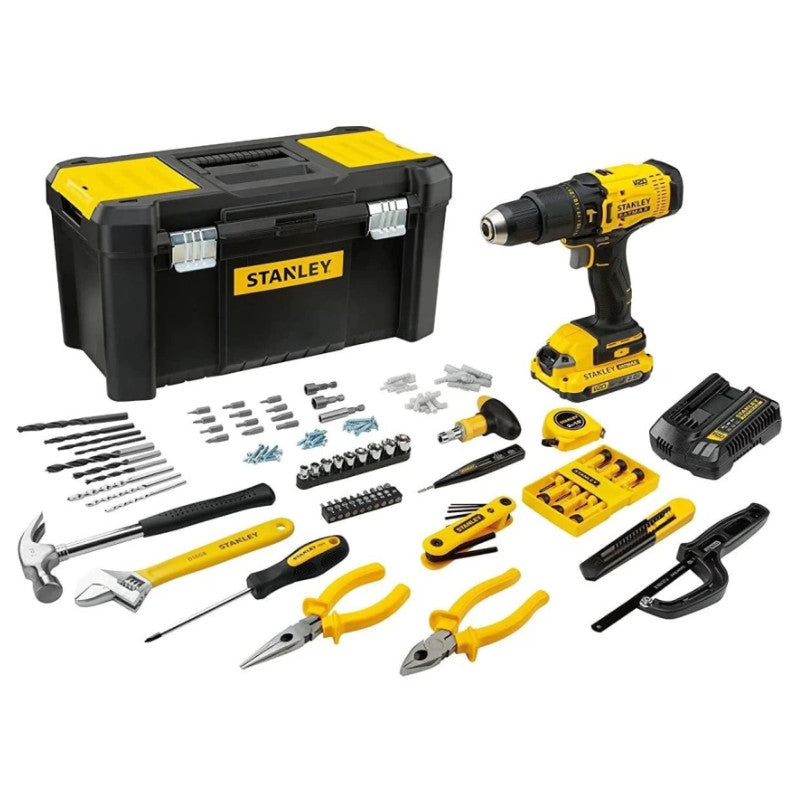 Stanley 20V Hammer Drill and Multi Task Kit SCD711C1H-B1