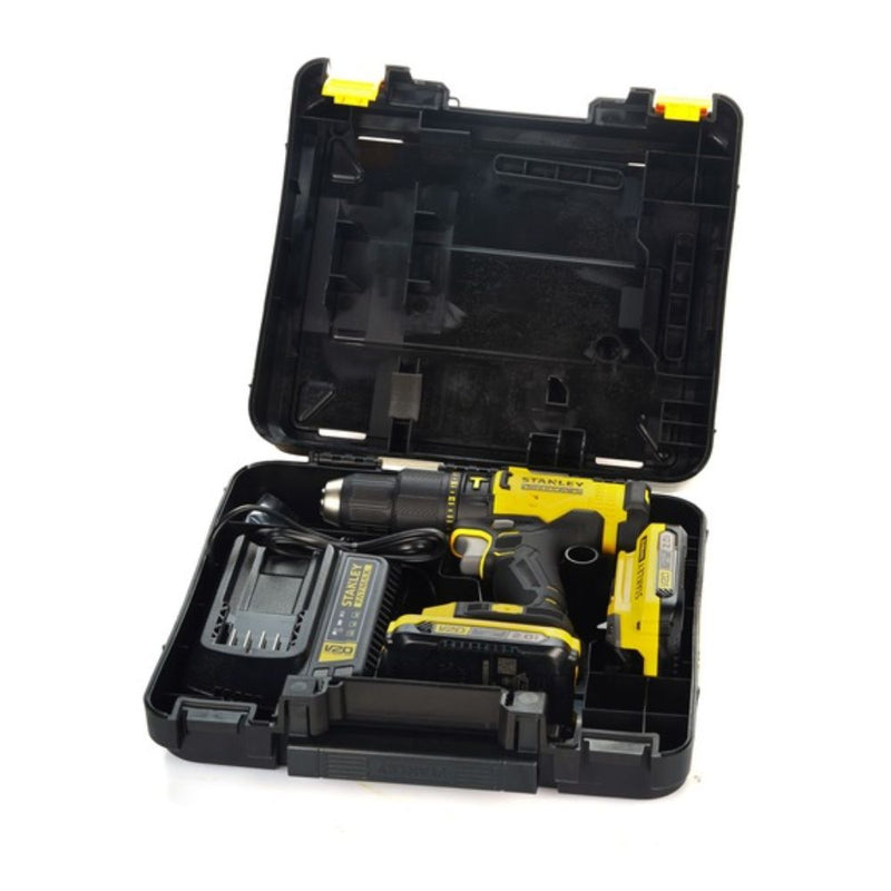 Stanley 20V 2.0AH Li-on Brushed Hammer Drill 50NM SCD711D2K-B1