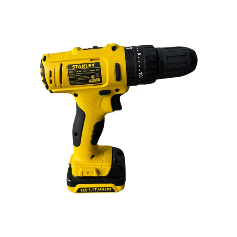 Stanley 12V Hammer Drill & Impact Drill Combo Kit SCHI121S2FK-B1