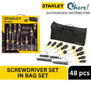 Stanley Screwdriver Set in Bag Set 48 pcs