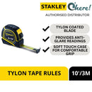 Stanley Tylon Short Measure Tape 3M x 13MM