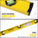 Stanley I-Beam Levels With 3 Vials in 30/45/60cm