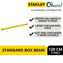Stanley Standard Box Beam Level, 48"/120cm, Yellow - STHT42833