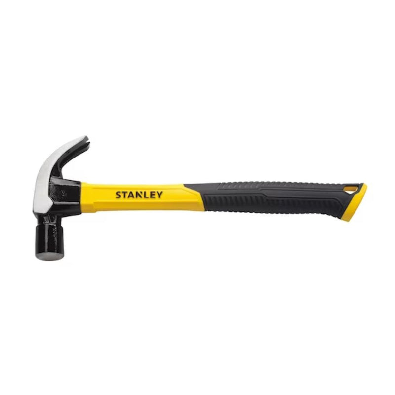 Stanley Fiberglass Handle Claw Hammer 16/20 Oz