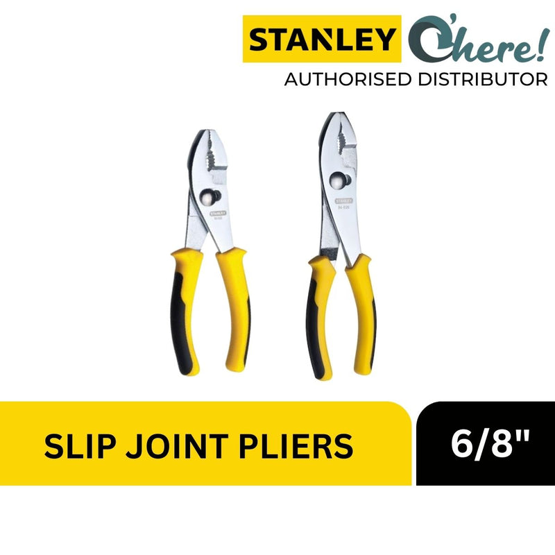 Stanley Dynagrip Slip Joint Pliers 6/8 Inches