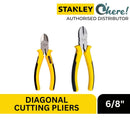 Stanley Diagonal Cutting Pliers 6/8 Inches