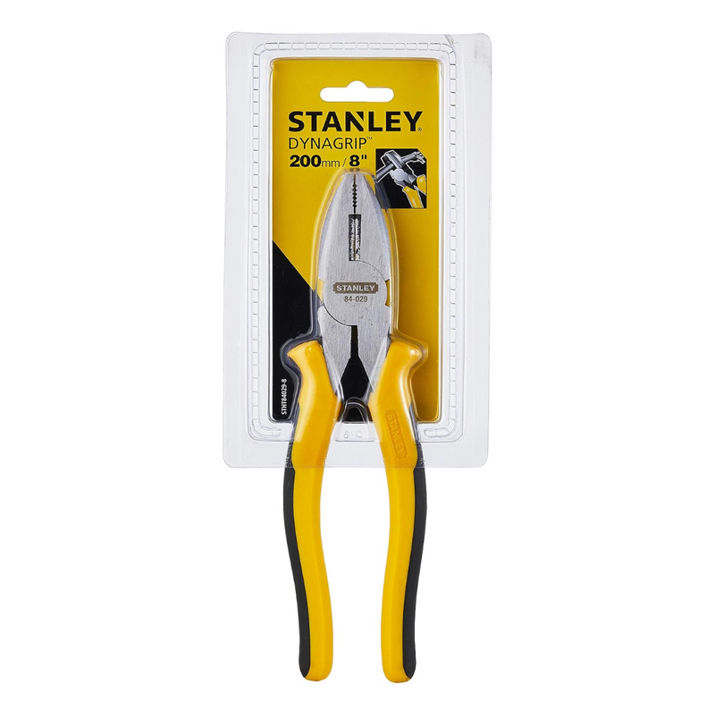 Stanley Dynagrip Linesman Pliers, 6/8 inches