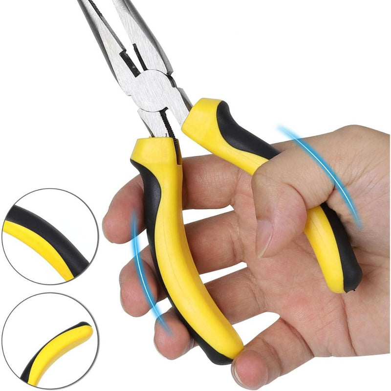 Stanley Dynagrip Long Nose Pliers, 6/8 Inches