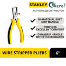 Stanley Wire Stripper Pliers 6 Inch