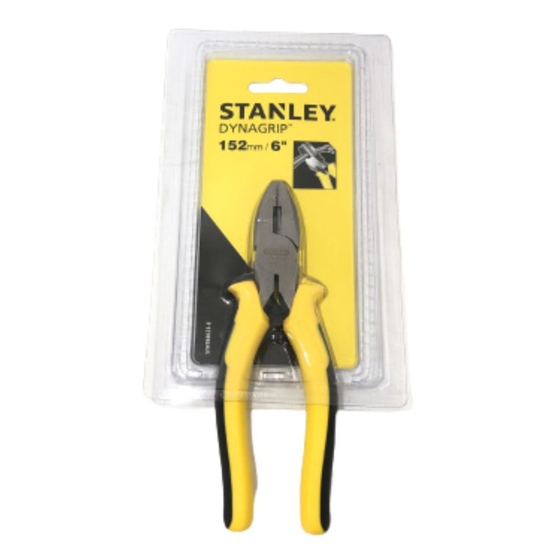 Stanley Dynagrip Linesman Pliers, 6/8 inches