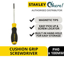 Stanley Cushion Grip Philips Screwdriver PH0 X 100MM