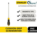 Stanley Cushion Grip Philips Screwdriver PH2 x 200MM