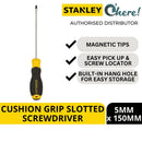 Stanley Cushion Grip Slotted Screwdriver 5MM x 150MM