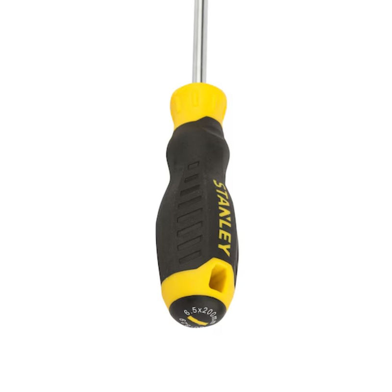 Stanley Cushion Grip Slotted Screwdriver 6.5MM x 200MM