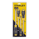 Stanley Cushion Grip Screwdriver Set of 4, STMT66671