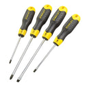 Stanley Cushion Grip Screwdriver Set of 4, STMT66671