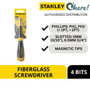 Stanley STMT68107 Fiberglass Screwdriver With Bits
