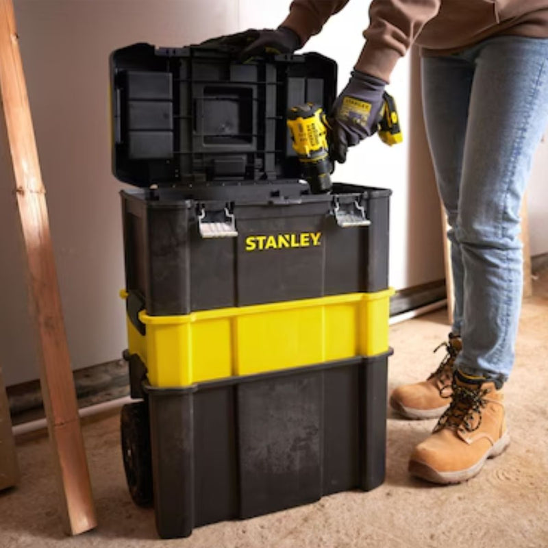 Stanley Essential Rolling Workshop With Metal Latches 20kg STST1-80151