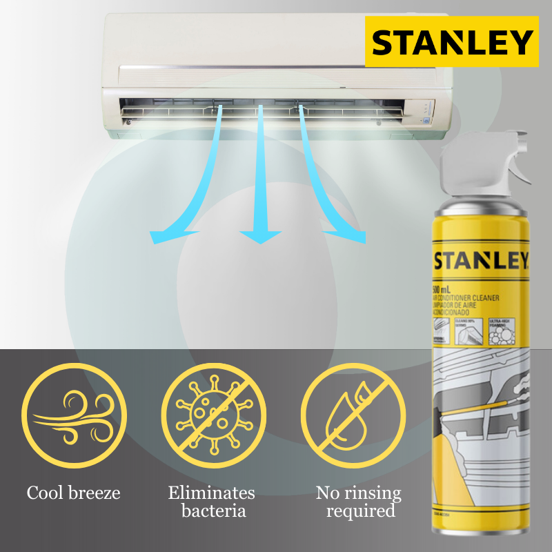 Stanley Air Conditioner Cleaner 500ml
