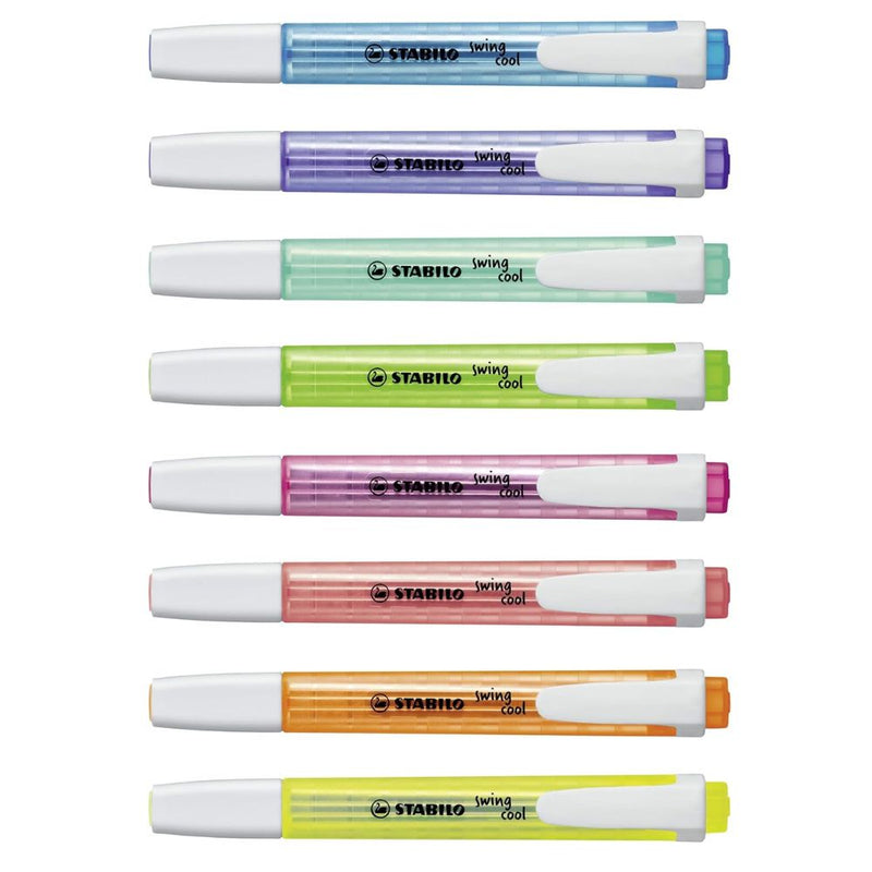 Stabilo Swing Cool Highlighters, Pack of 10