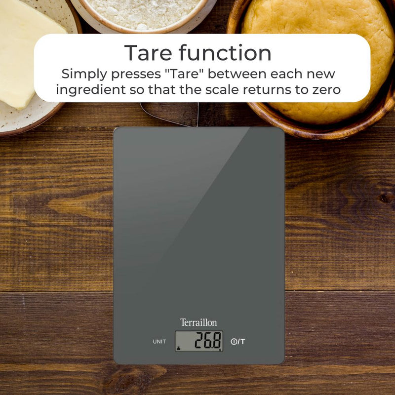 Terraillon Kitchen Scale First Grey