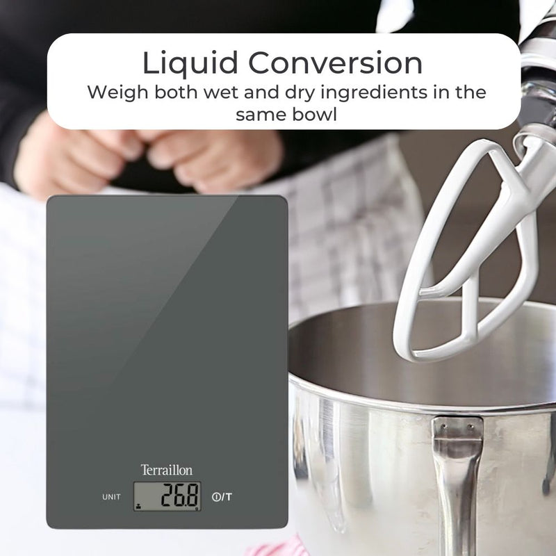 Terraillon Kitchen Scale First Grey