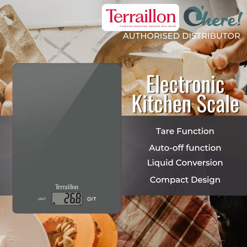 Terraillon Kitchen Scale First Grey