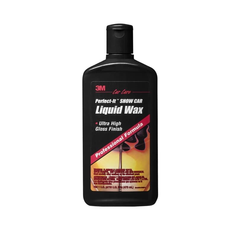 3M Perfect-It Showcar Liquid Wax 16 Oz 6/Case