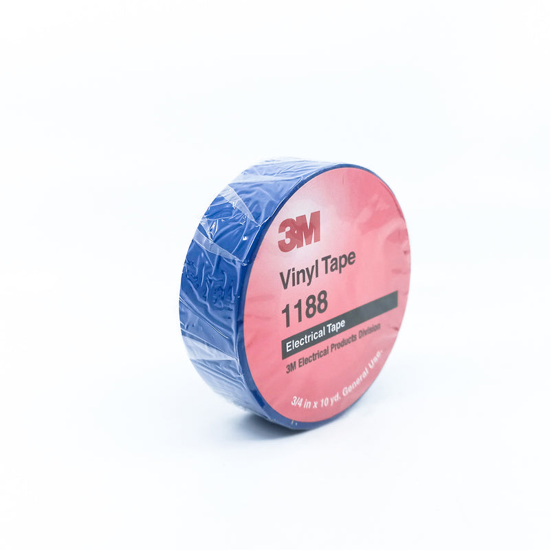 3M Vinyl Tape 19 mm X 10 Yd Blue (Bundle of 10)