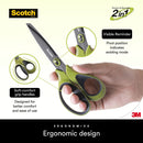 3M Scotch Non-Stick 2 in 1 Unboxing Scissors 7" Scissors/ Boxcutter/ Parcel