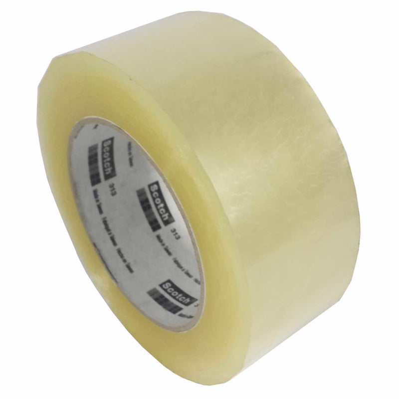 3M Scotch Packaging Tape Clear 48 mm X 80 Meter (Bundle of 6)