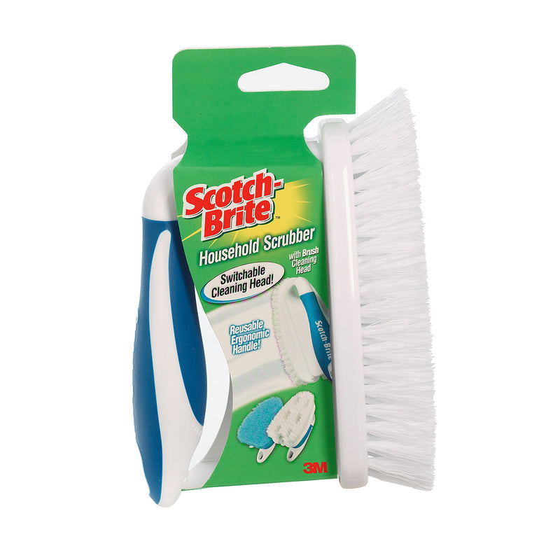 3M Scotchbrite Household Scrubber Handle with Brush Head