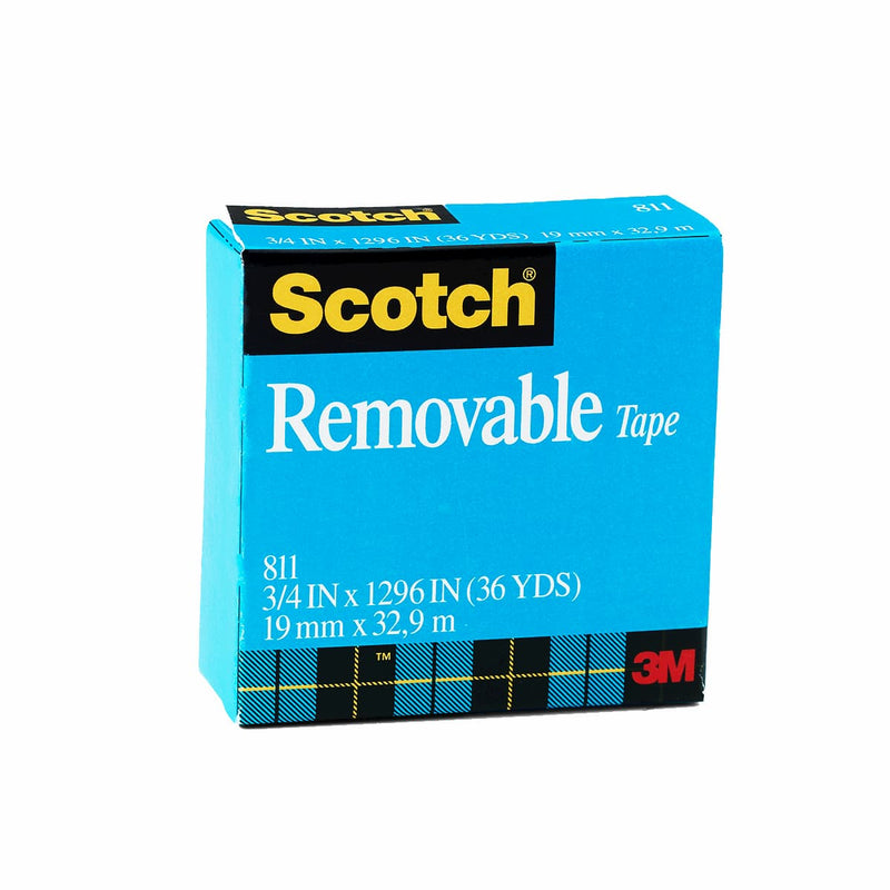 3M Scotch Magic Removable Tape 3/4'' X 36 Yd