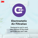 3M Filtrete Dust Allergen Bacteria Aircon Filter Purple 22 X 34 cm