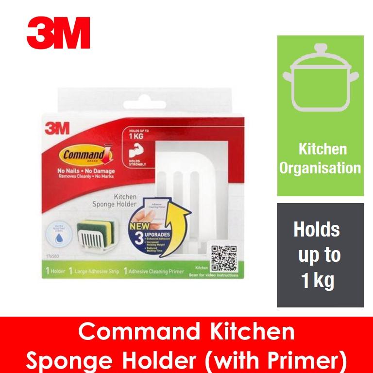 3M Command Kitchen Sponge Holder (With Primer) 1 Kg