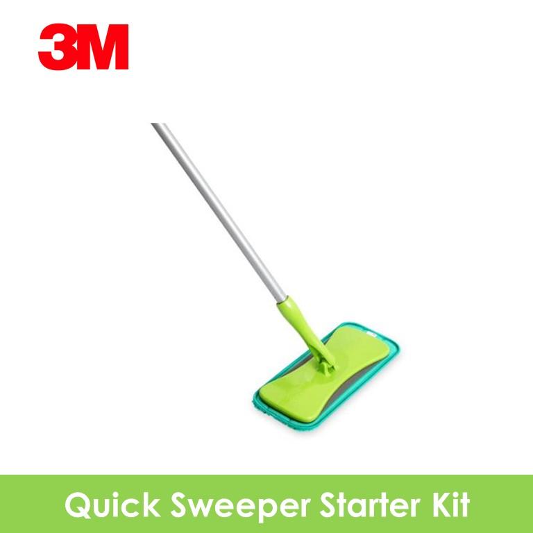 3M Scotchbrite Quick Sweeper Starter Set