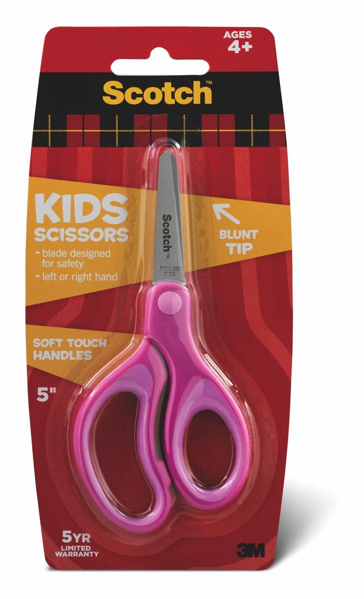 3M Scotch Kids Scissors 5'' (Pink/Blue)