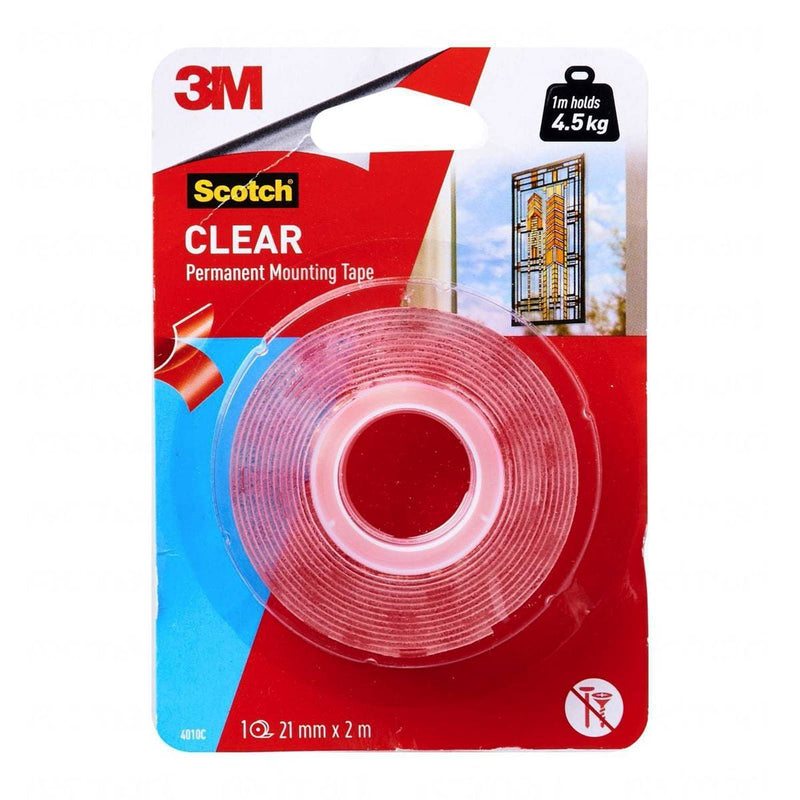 3M Scotch Clear Mounting Tape Cat 4010C 21 mm X 2 Meter (7669)