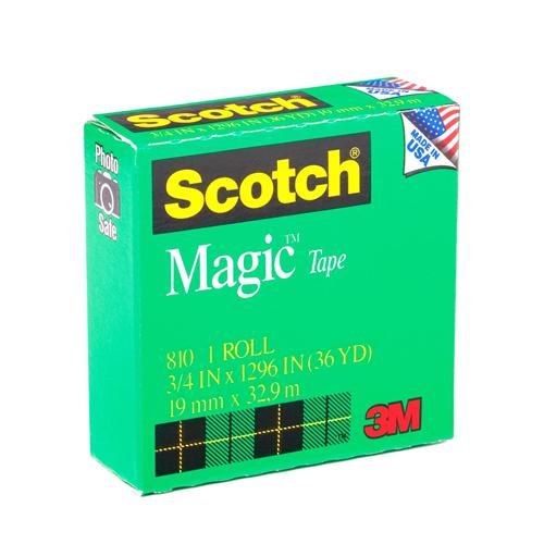 3M Scotch Magic Tape 3/4'' X 36Yd
