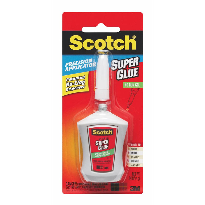 3M Scotch Super Glue Gel Precision Applicator 4 gm