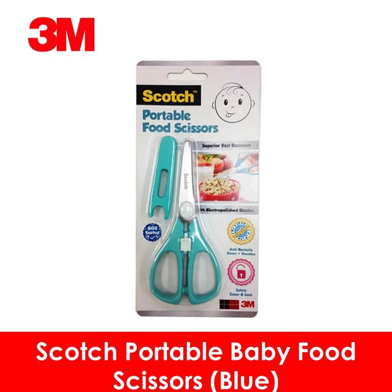 3M Scotch Portable Food Scissors Anti-bacterial